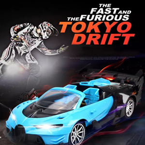 اسباب بازی ماشین کنترلی بوگاتی ویژن آبی Bugatti Vision Gran Turismo مقیاس 1:18_اسباب بازی ماشین کنترلی